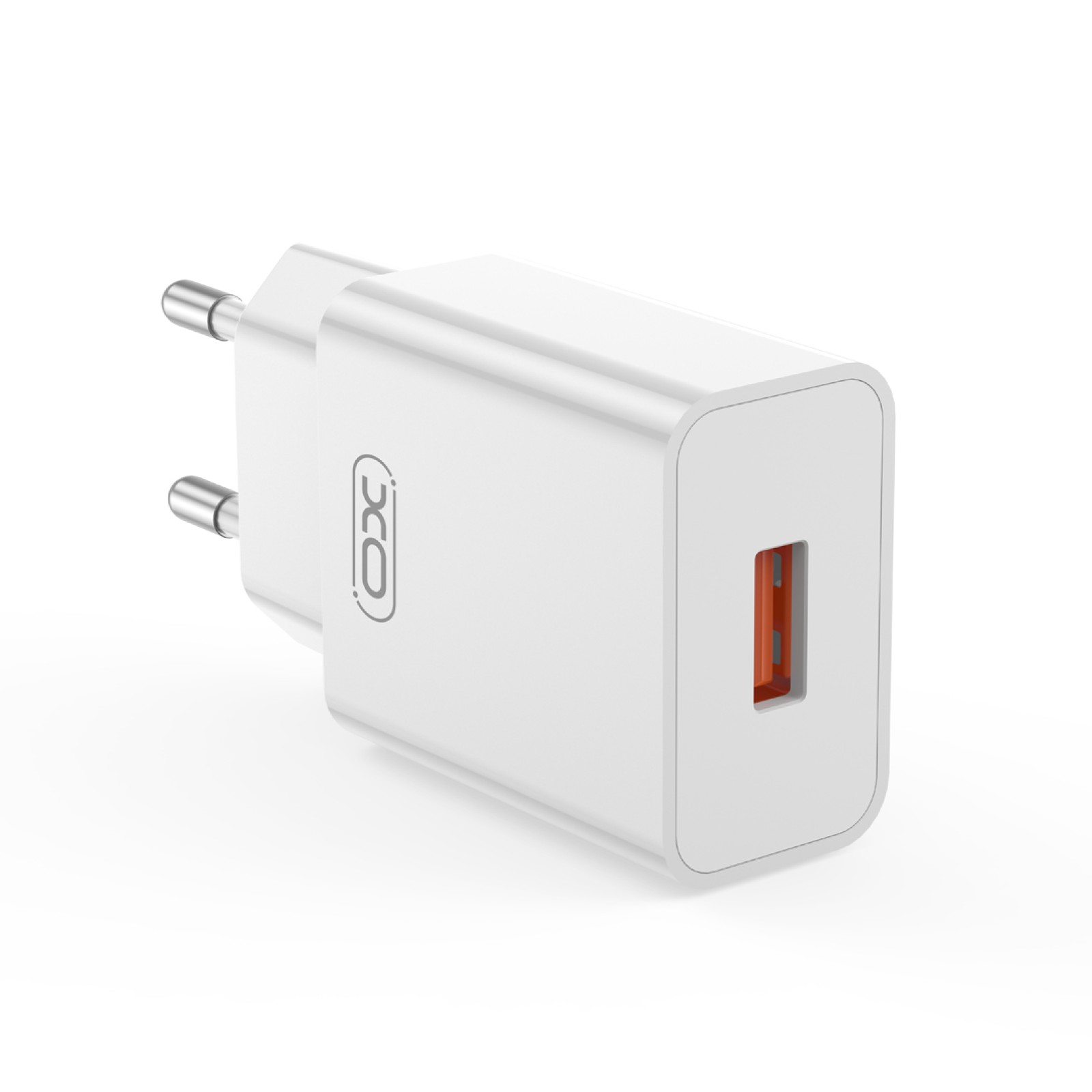 Мережевий зарядний пристрій XO L127 USB-A 18 Вт Білий