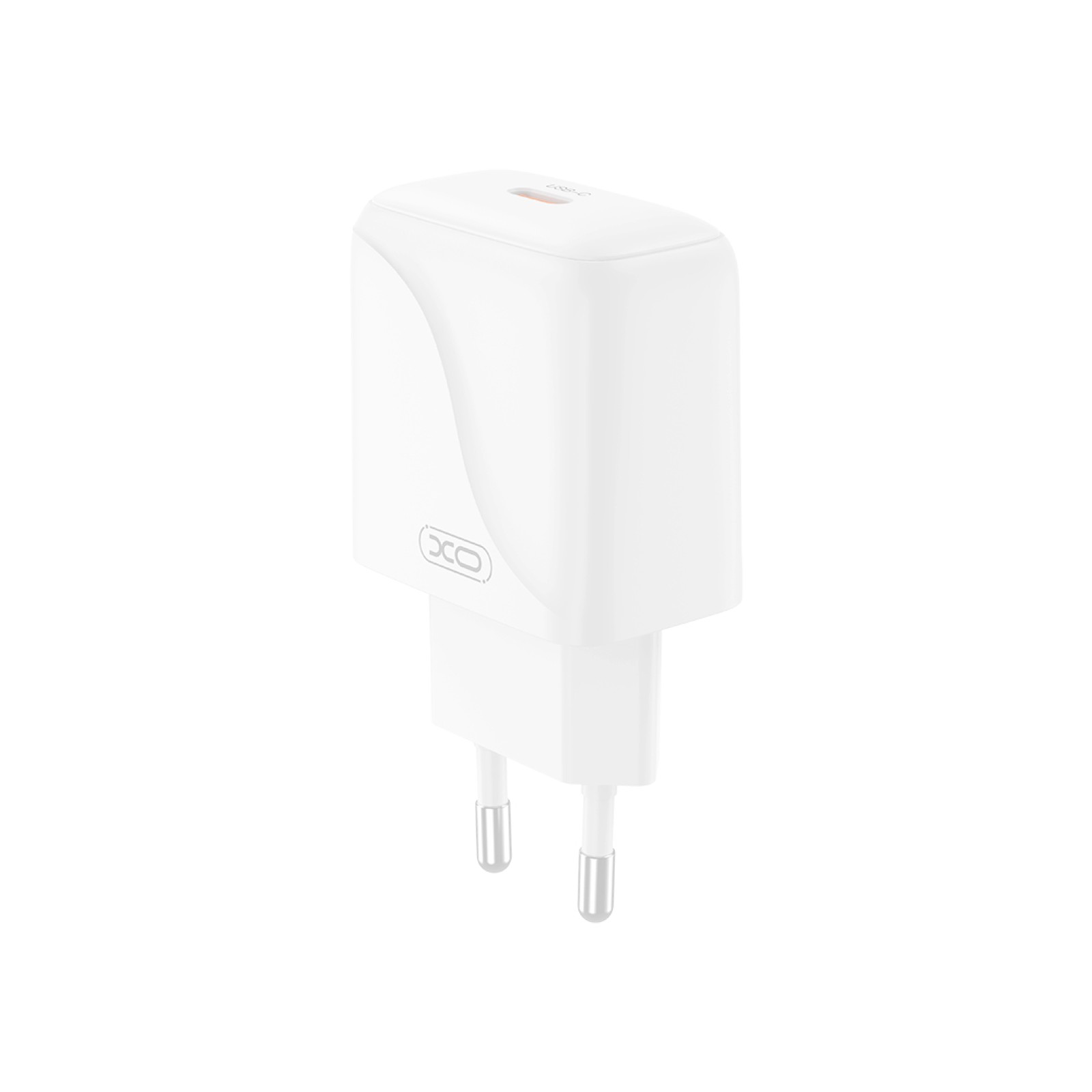 Мережевий зарядний пристрій XO L141 USB-C 20 Вт PD Білий