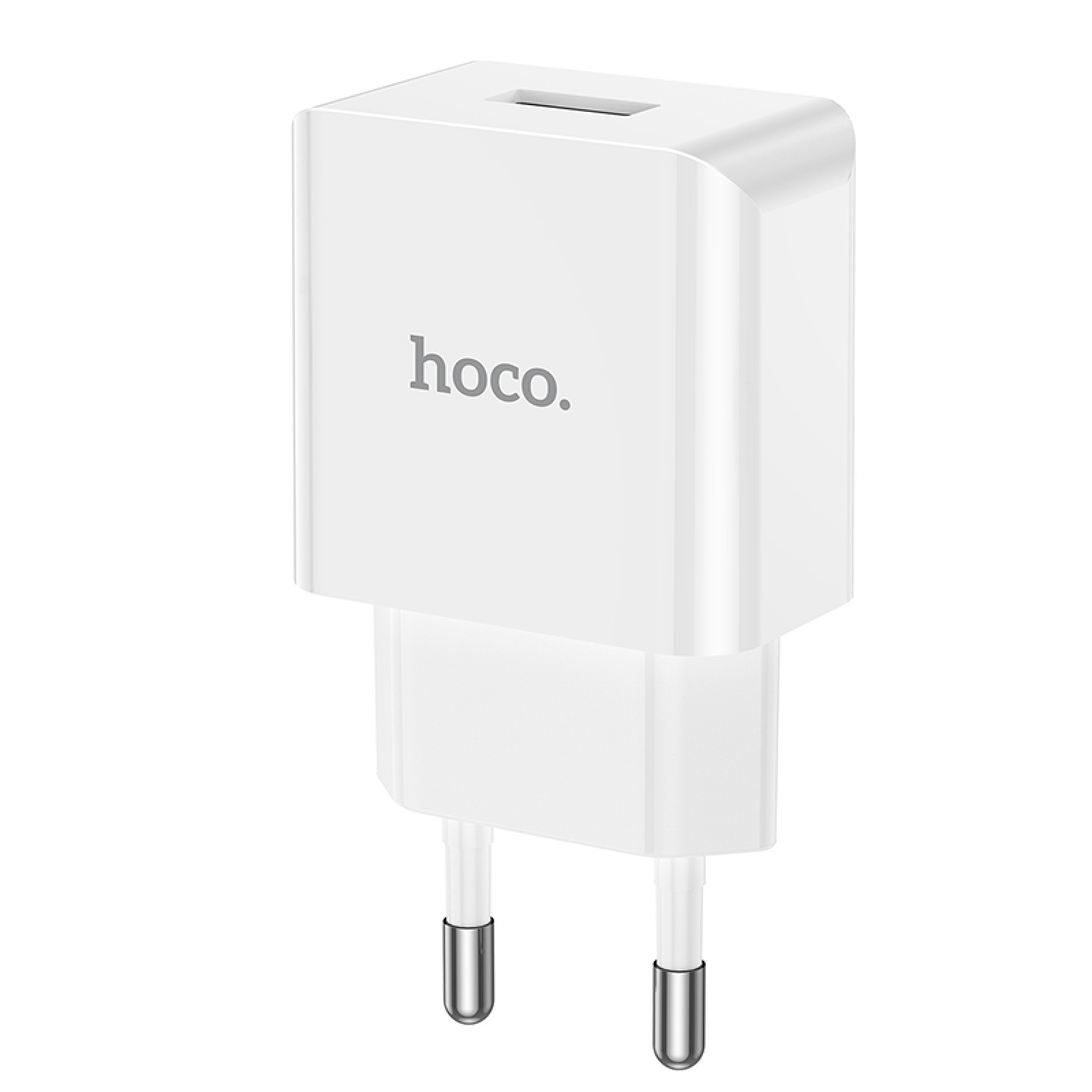 Мережевий зарядний пристрій Hoco C106A Leisure USB-A Білий