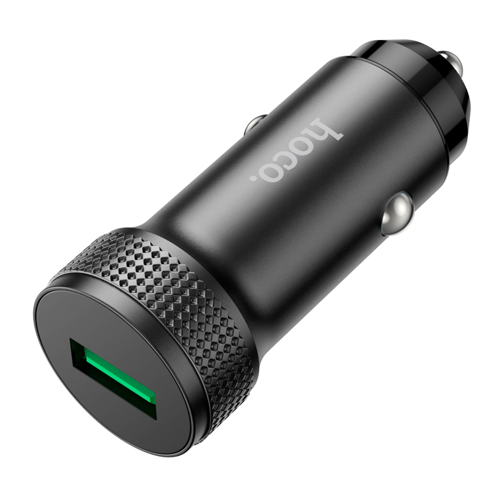Автомобільний зарядний пристрій Hoco Z49A Level USB-A Чорний