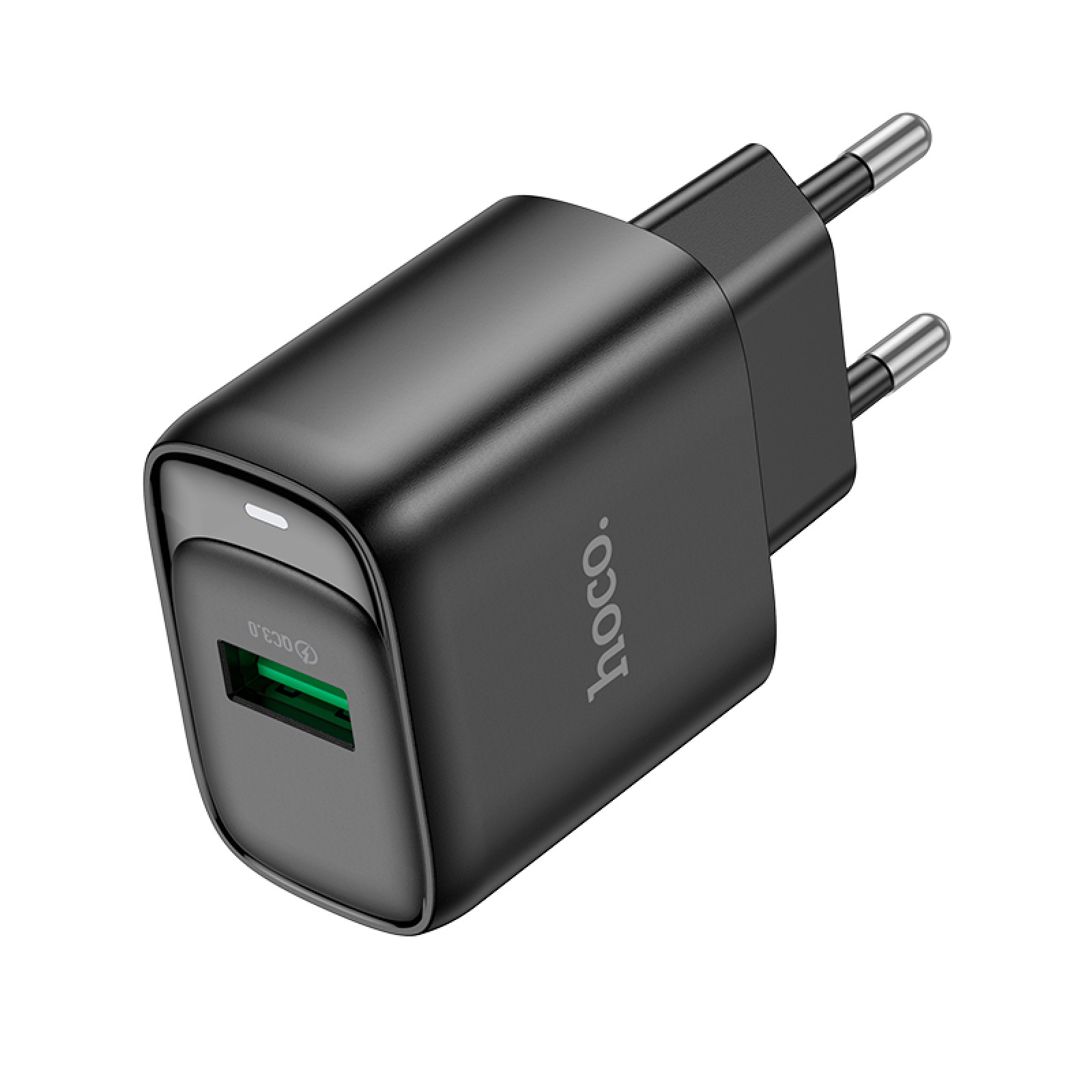 Мережевий зарядний пристрій Hoco C140A Smart USB-A 18 Вт Чорний