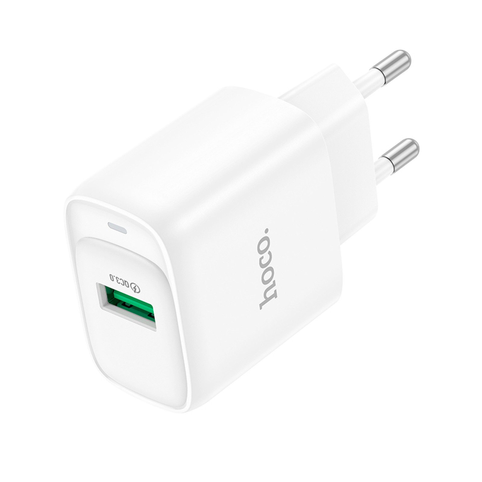 Мережевий зарядний пристрій Hoco C140A Smart USB-A 18 Вт Білий