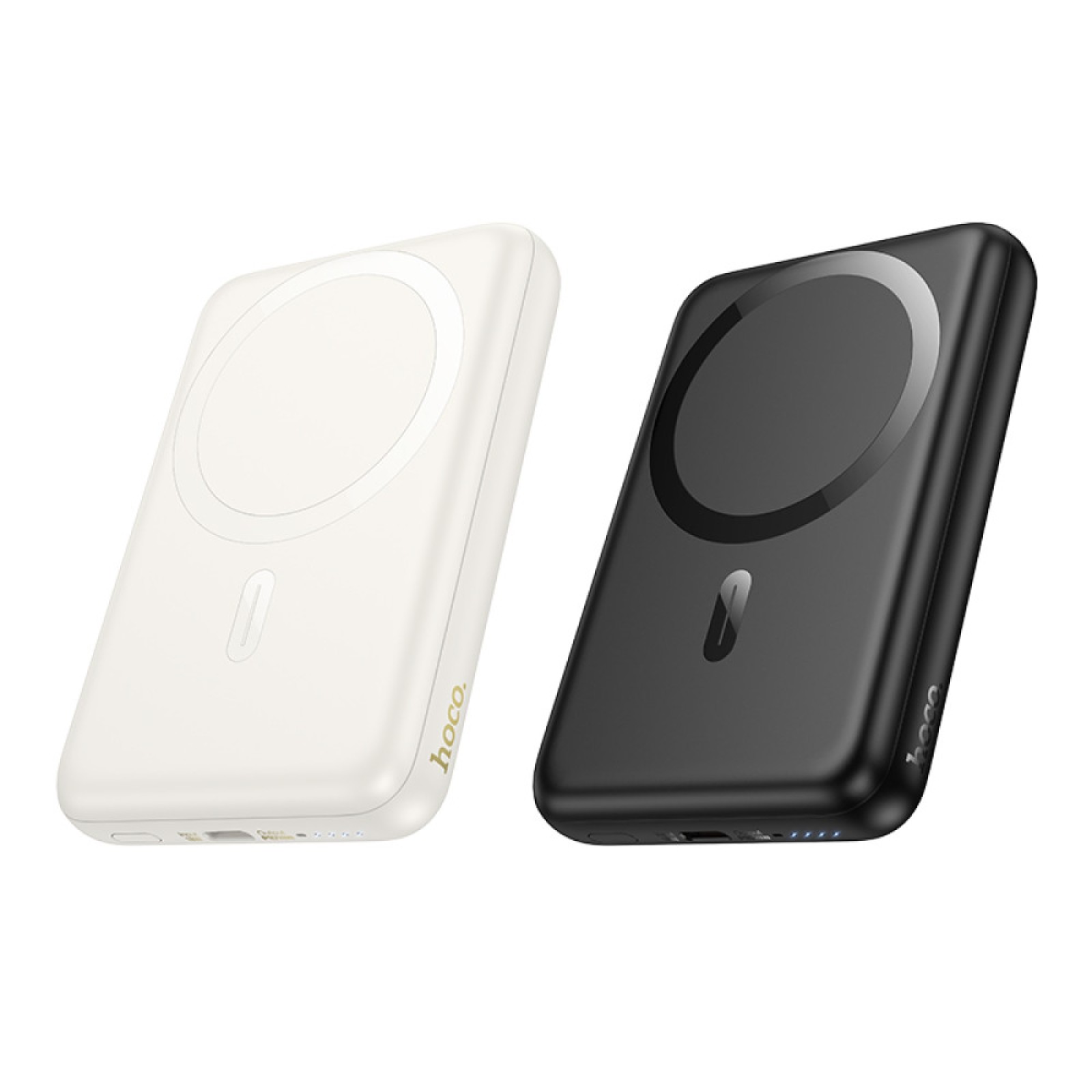 Павербанк Hoco J141 Grace magnetic power bank 10000mAh milky 20 W Білий