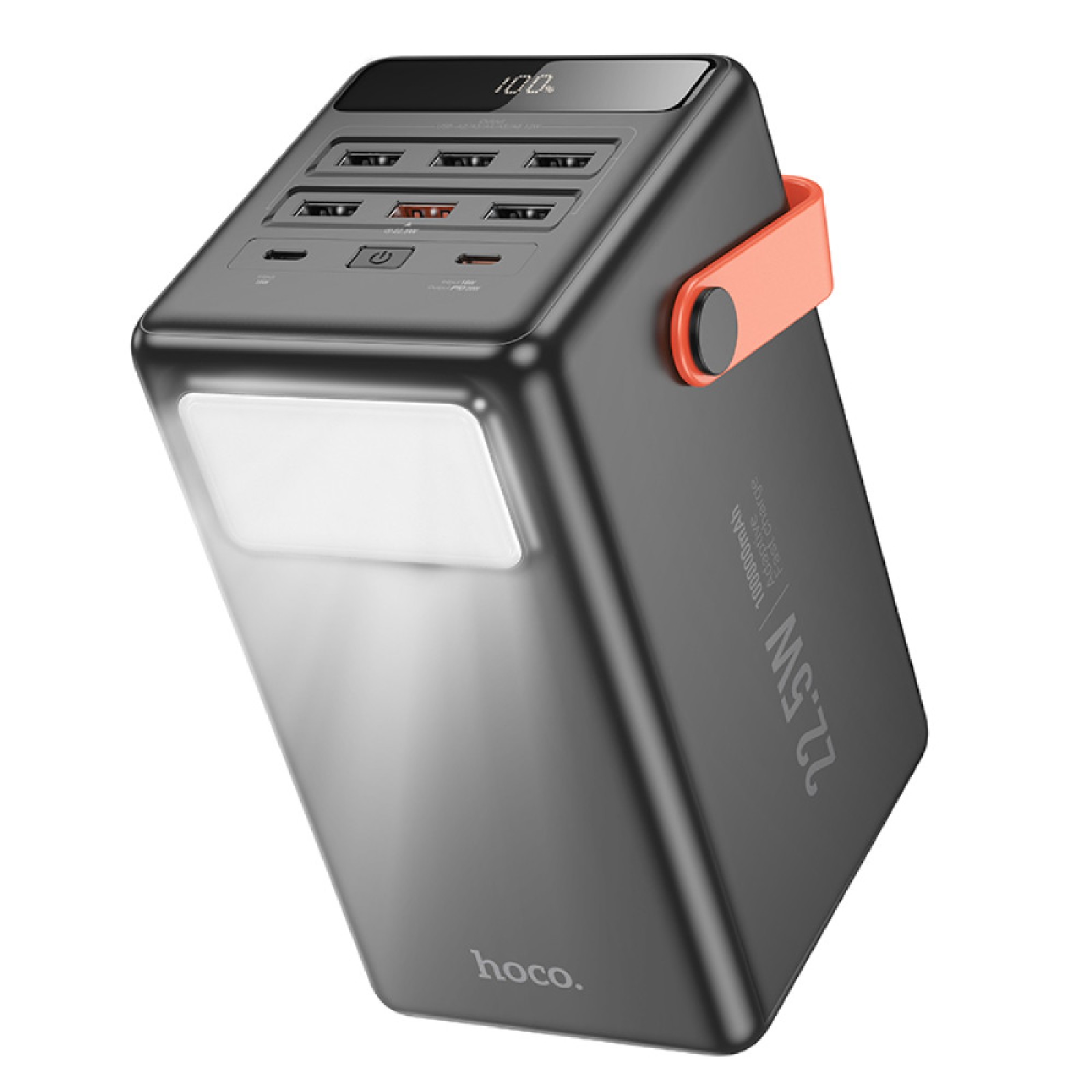 Павербанк Hoco J142 Surpass 100 000 мА·год 22.5 W Чорний