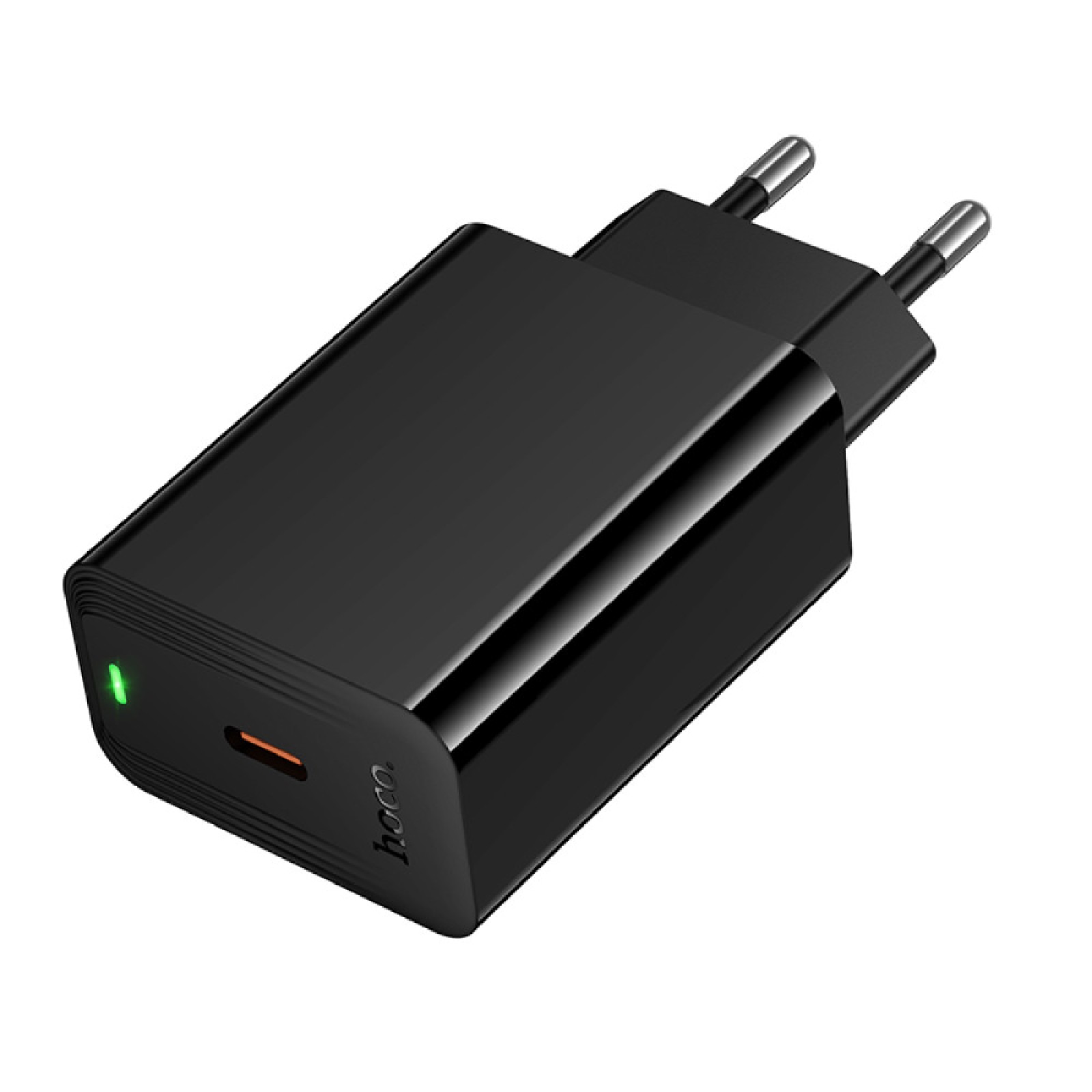 Мережевий зарядний пристрій Hoco CS93A Leader USB-C 20 Вт PD Чорний
