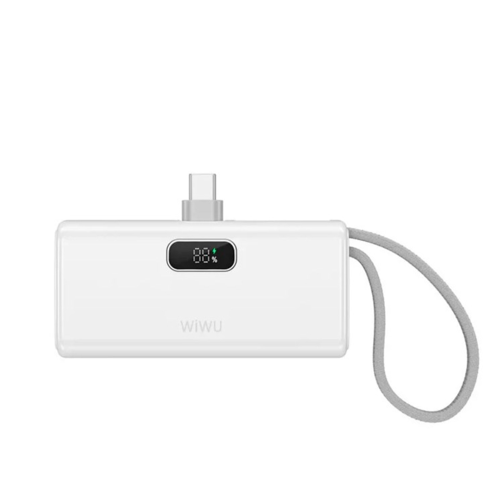 Павербанк WiWU Wi-P044 ESPRESSO Mini Power Bank 5000 mAh 20 W Білий