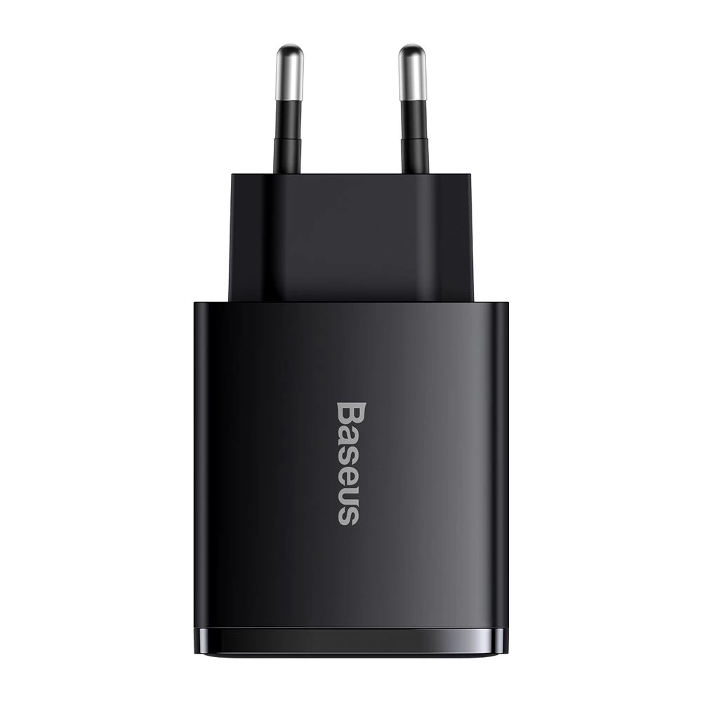 Мережевий зарядний пристрій Baseus Compact Quick 30 W Чорний