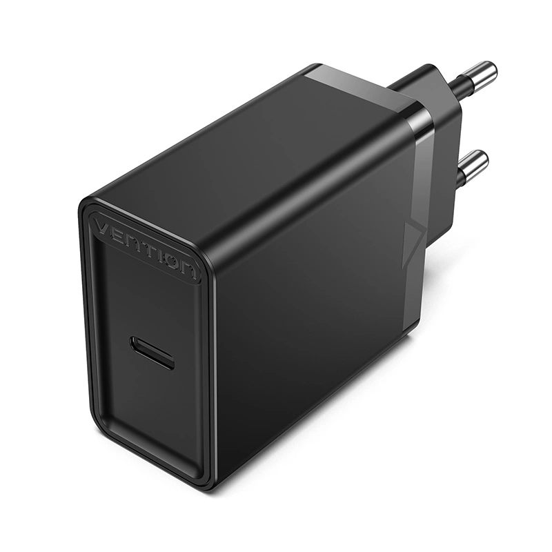 Мережевий зарядний пристрій Vention FADB0-EU 20 W Type-C Чорний