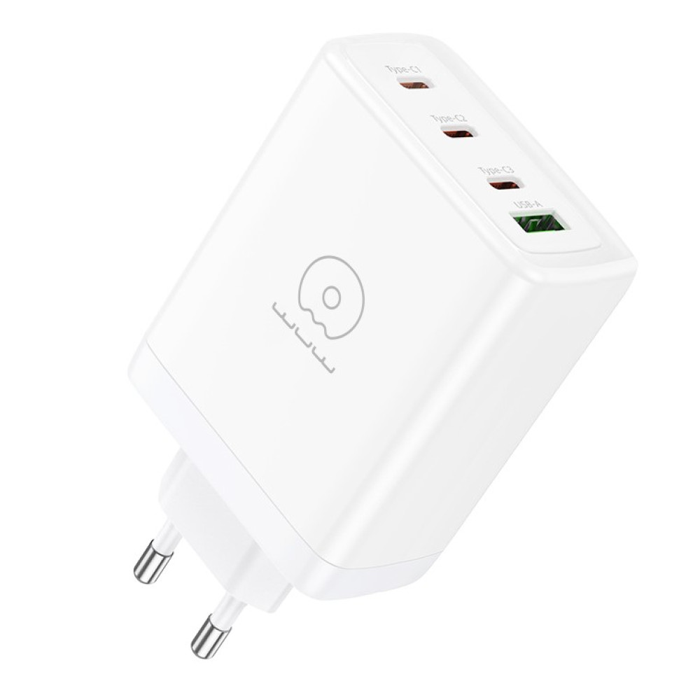 Мережевий зарядний пристрій WUW C158 100 W Type-C Білий