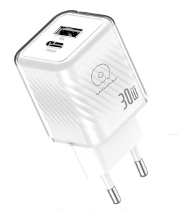 Мережевий зарядний пристрій WUW C228 30 W Type-C Білий