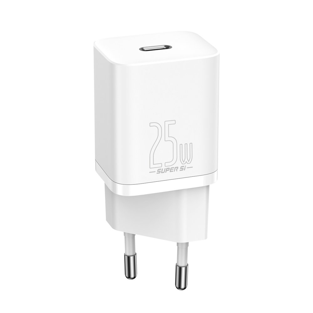 Мережевий зарядний пристрій Baseus Super Si Quick Charger 1C EU 25 W Білий