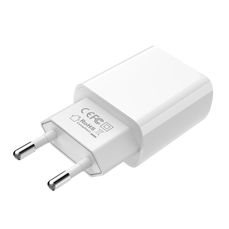 Мережевий зарядний пристрій BOROFONE BA20A Sharp single port charger 10.5 W Білий