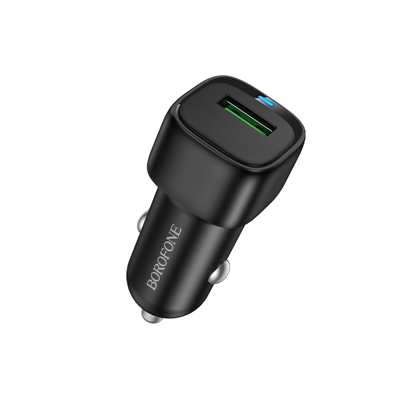 Автомобільний зарядний пристрій BOROFONE BZ34 Cloud single port car charger Чорний