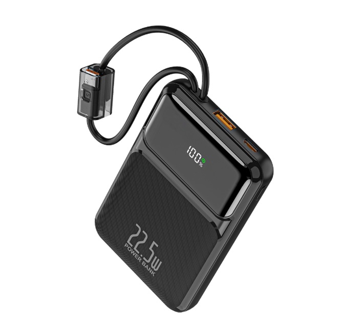 Power Bank WUW Y158 10000 mAh 22.5 W Чорний