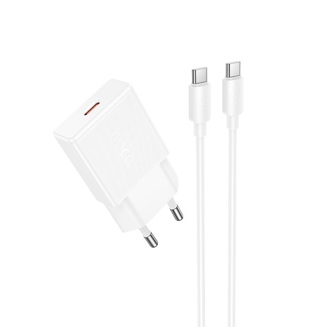 Мережевий зарядний пристрій HOCO N72 Speed 20 W Білий