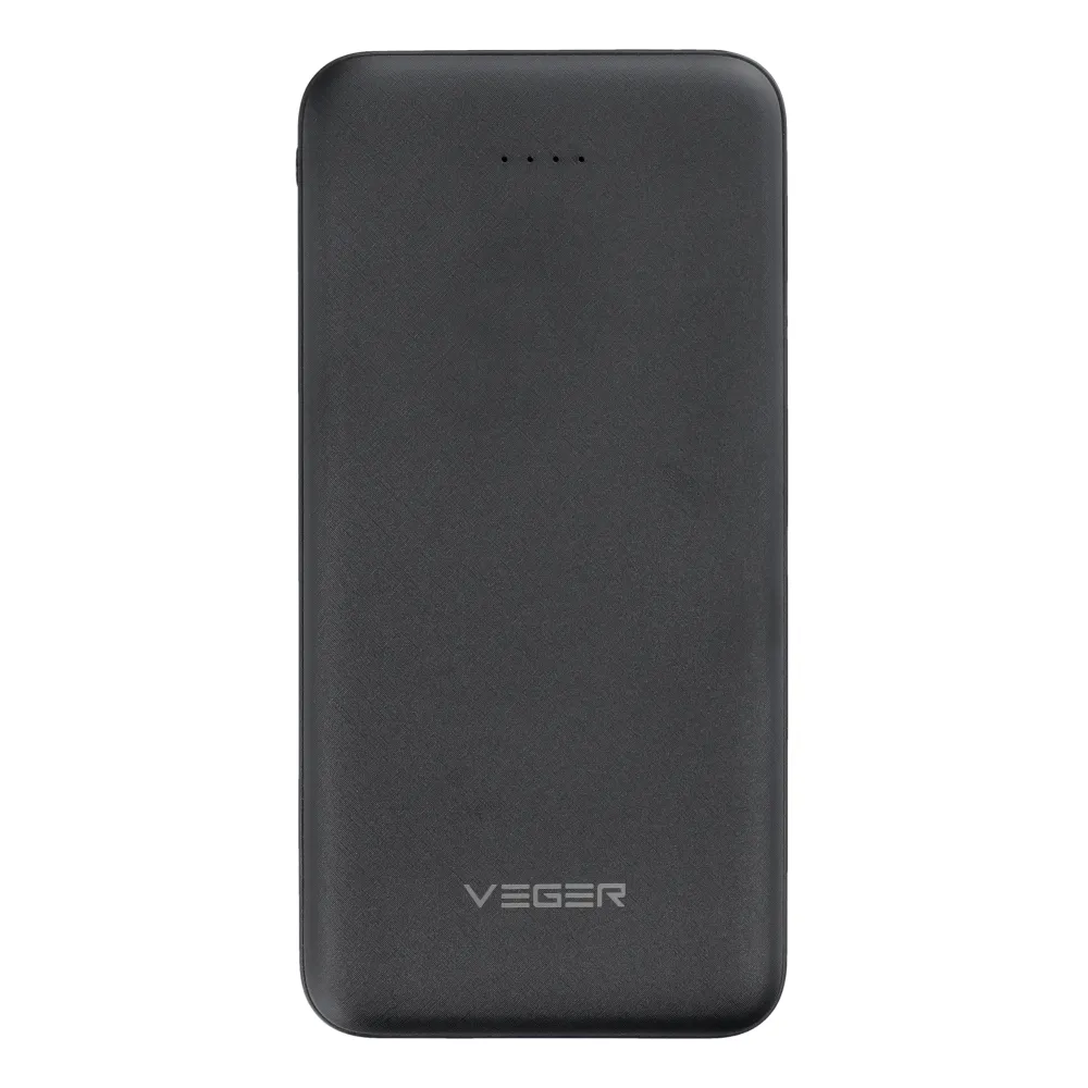 Power Bank VEGER A10 10000 mAh Чорний