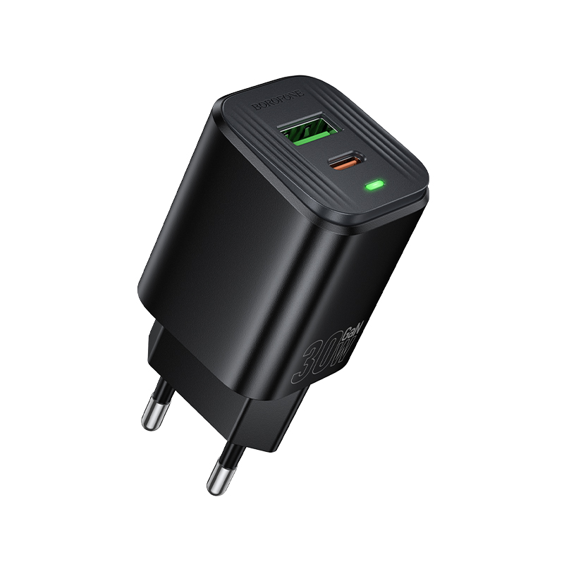 Мережевий зарядний пристрій BOROFONE BAS85A Star + charger (EU) 30 W Чорний