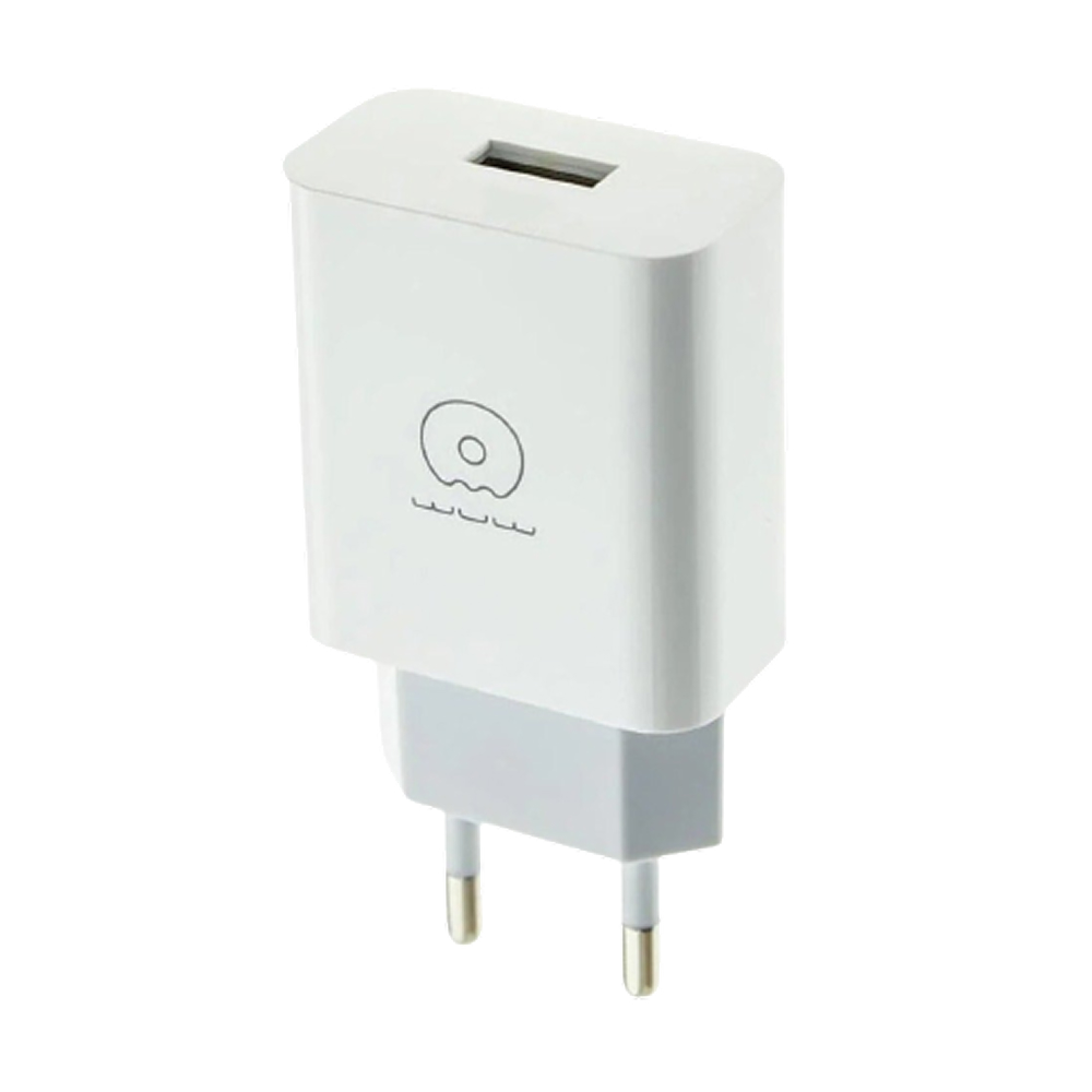 Мережевий зарядний пристрій WUW-C192 Single USB Charger 10 W White
