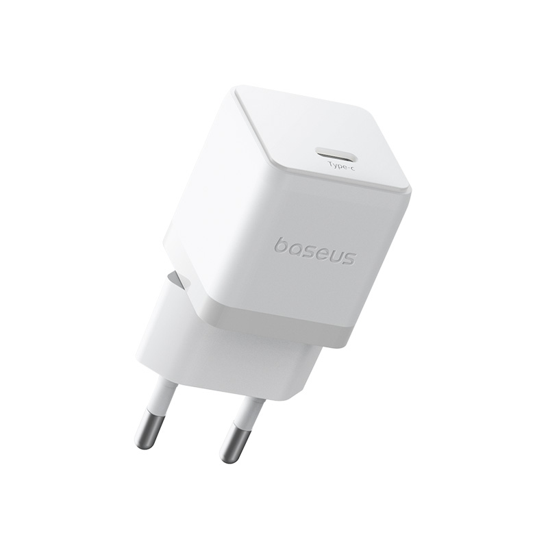 Мережевий зарядний пристрій Baseus Palm Fast Charger 1C EU Moon 30 W Білий