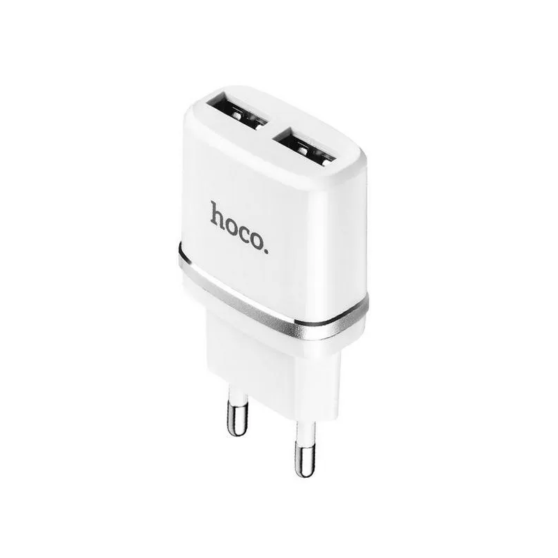 Мережевий зарядний пристрій HOCO C12 Smart 12 W Білий