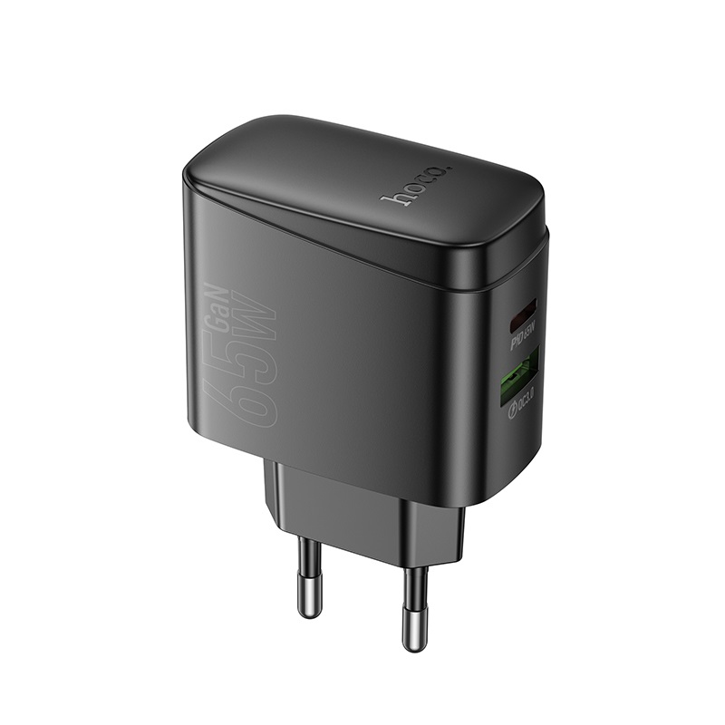 Мережевий зарядний пристрій HOCO CS63A Bright 65 W Чорний