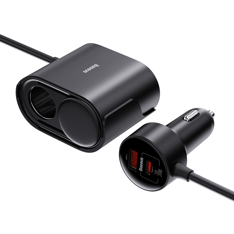 Автомобільний зарядний пристрій Baseus High Efficiency Pro 30 W Чорний