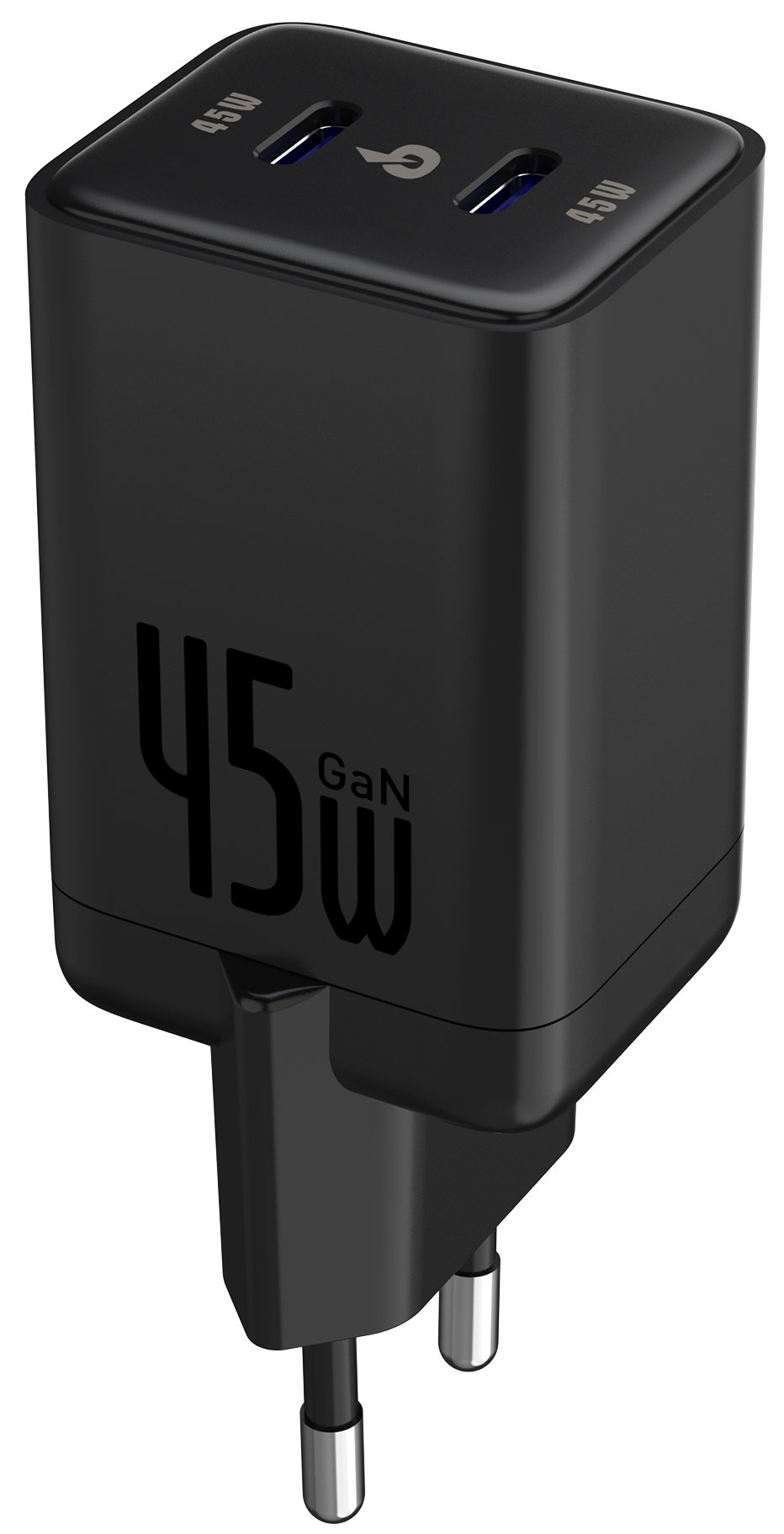 Мережевий зарядний пристрій Senteo Z-12 GaN 45 W Type-C Чорний