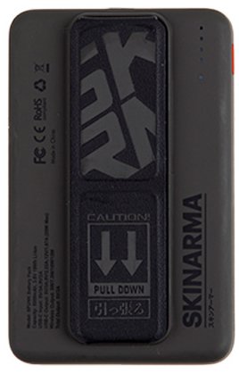 Power Bank Skinarma Spunk Smart Grip-Stand Pewter 5000 мА·год 20 W Зелений