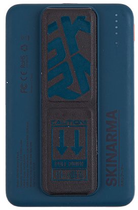 Power Bank Skinarma Spunk Smart Grip-Stand 5000 мА·год 20 W Синій