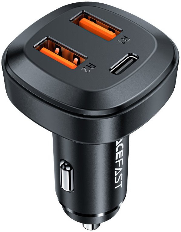 Автомобільний зарядний пристрій Acefast B9 Car Charger ( /1C) 66 W Чорний