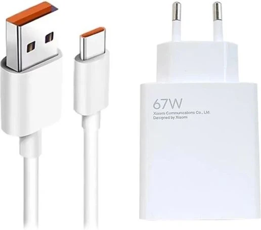 Мережевий зарядний пристрій Xiaomi Combo cable 67 W (BHR6035EU) Білий