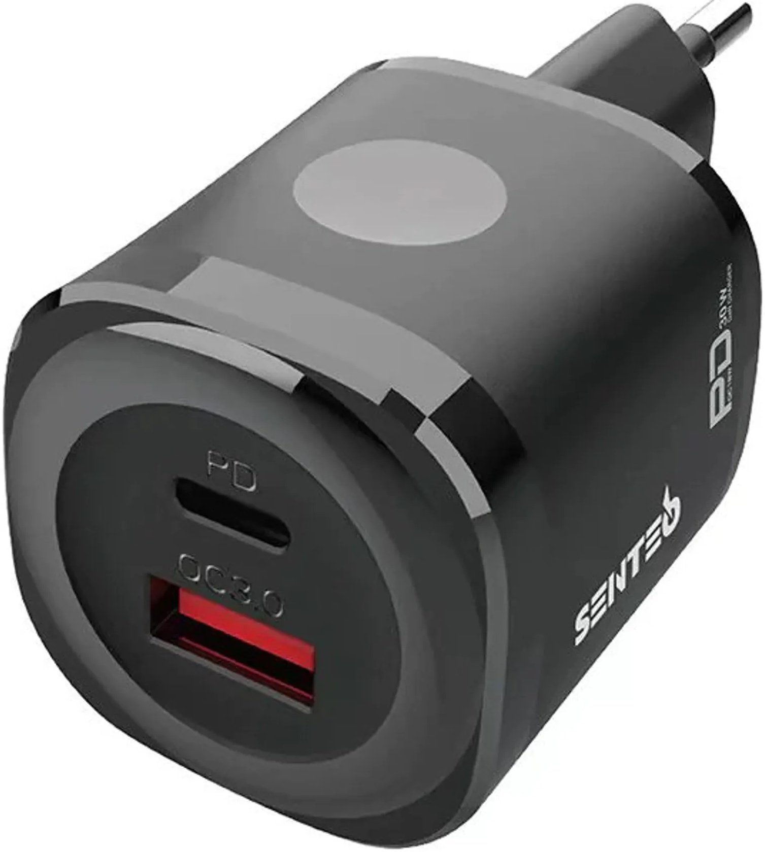 Мережевий зарядний пристрій Senteo Z-02S GaN Turbo Fast 30 W Чорний