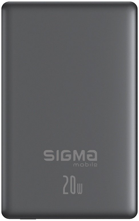 Power Bank Sigma mobile X-power SI10A7QL-MAG 10000 мА·год 20 W Сірий