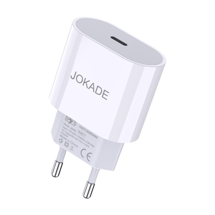 Кабель Jokade JB009 25 W Type-C Білий