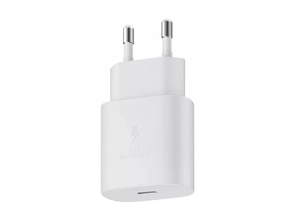Мережевий зарядний пристрій Samsung Power Adapter 25 W Type-C (EP-TA800NBEGEU) Білий
