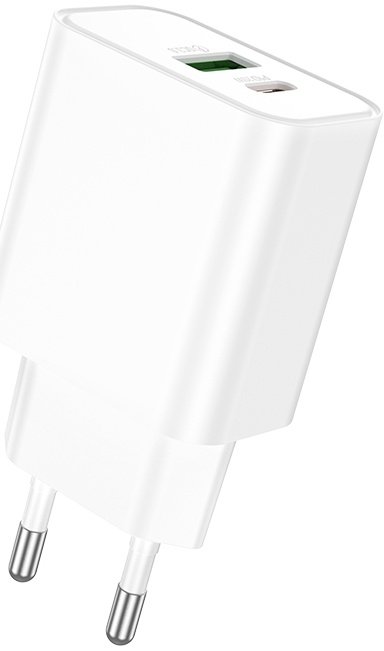 Мережевий зарядний пристрій Borofone BA88A 20 W Type-C Білий