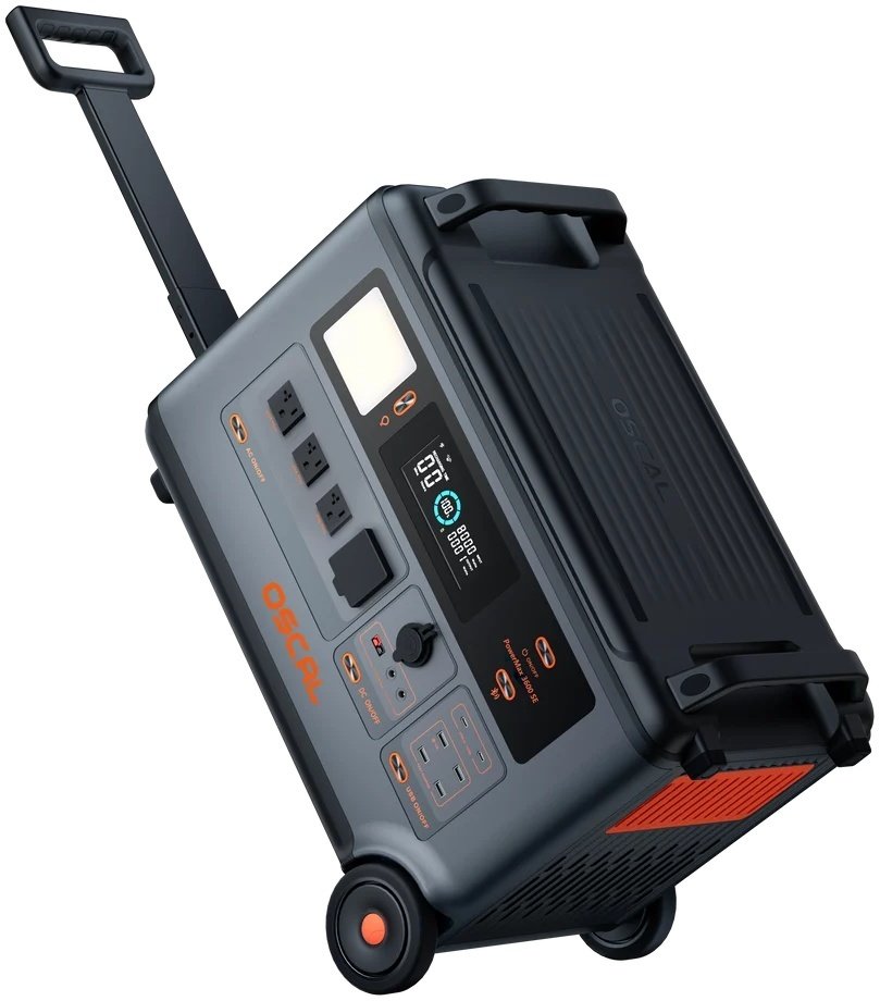 Портативна зарядна станція Oscal PowerMax 3600 SE /3600Wh (EU) 3600 W