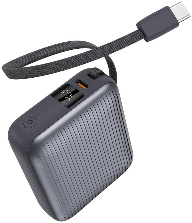 Павербанк Sigma mobile X-power SI10A5QL Type-C 10000mAh 35 W Сірий